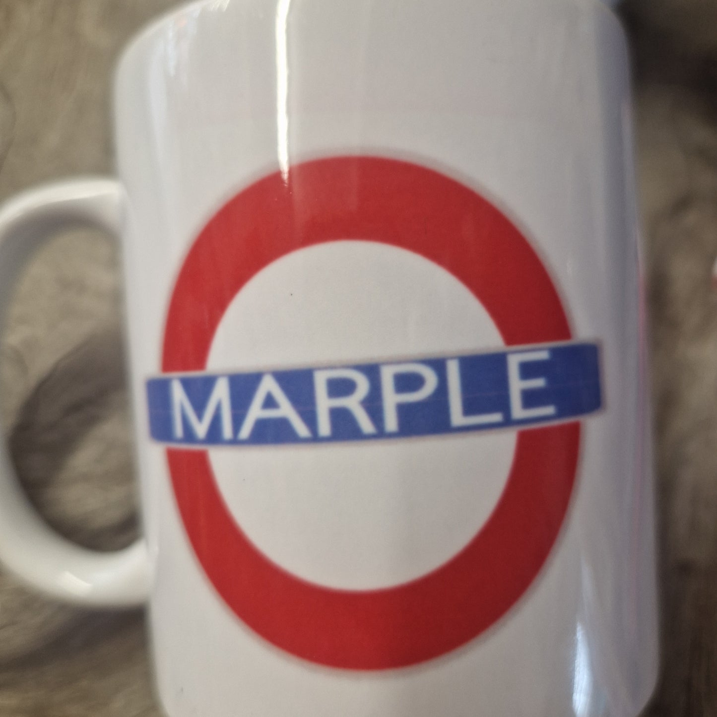 Train Station Mug with Personalisation