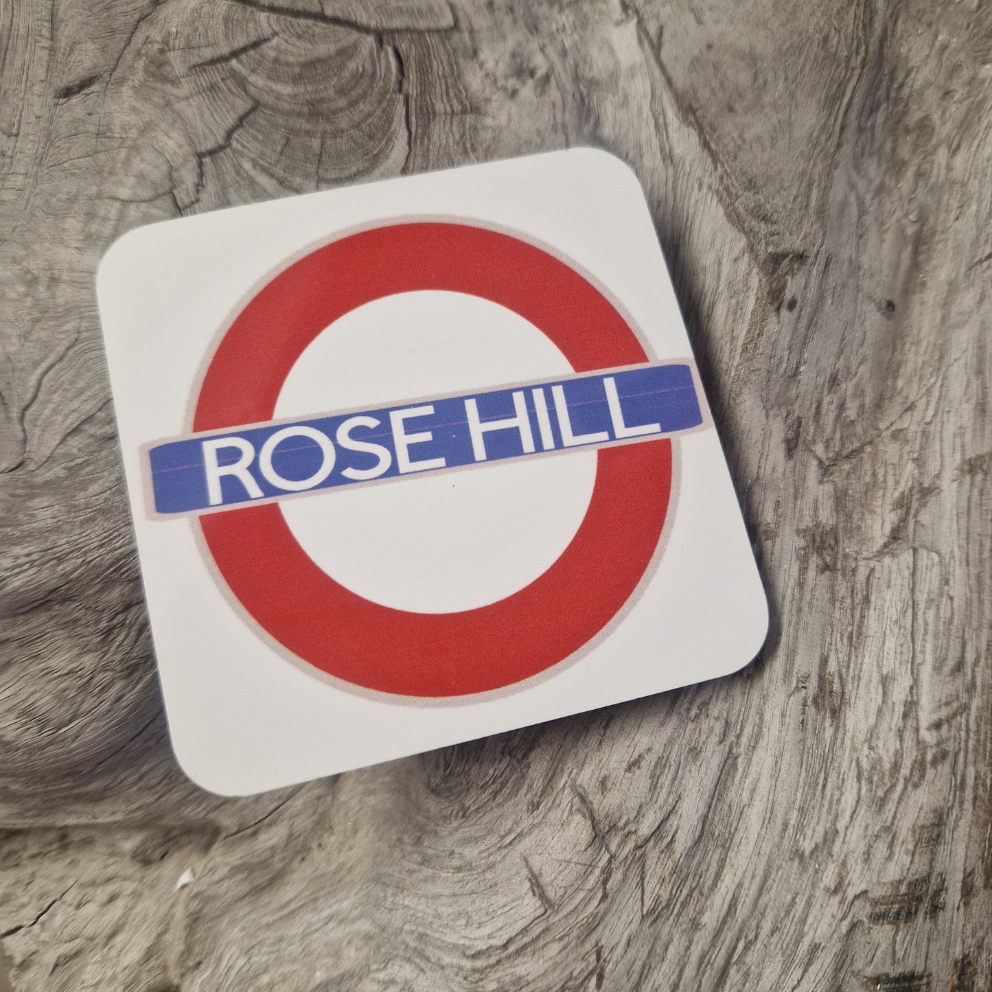 Train Station Coaster with Personalisation