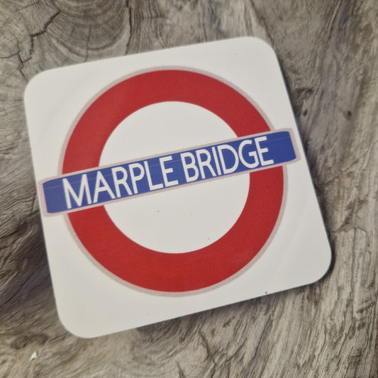 Train Station Coaster with Personalisation