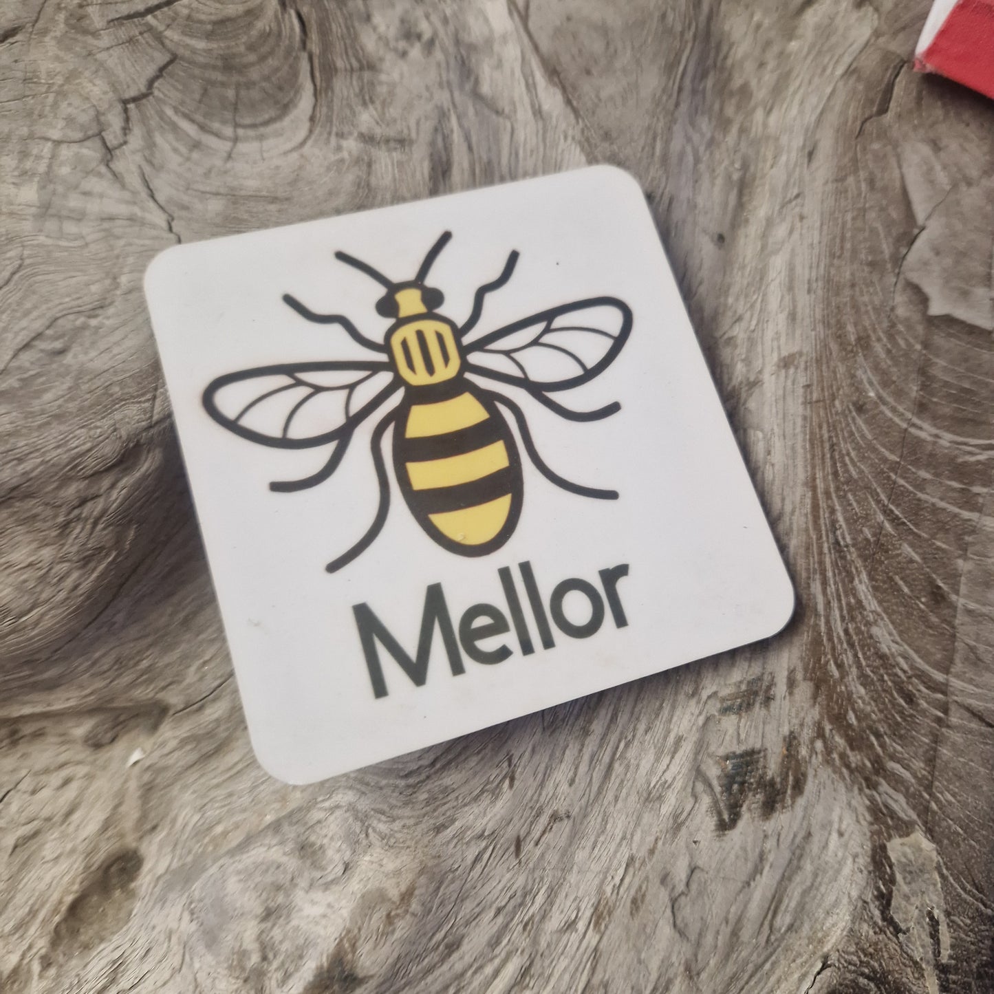 Bee Coaster with Personalisation