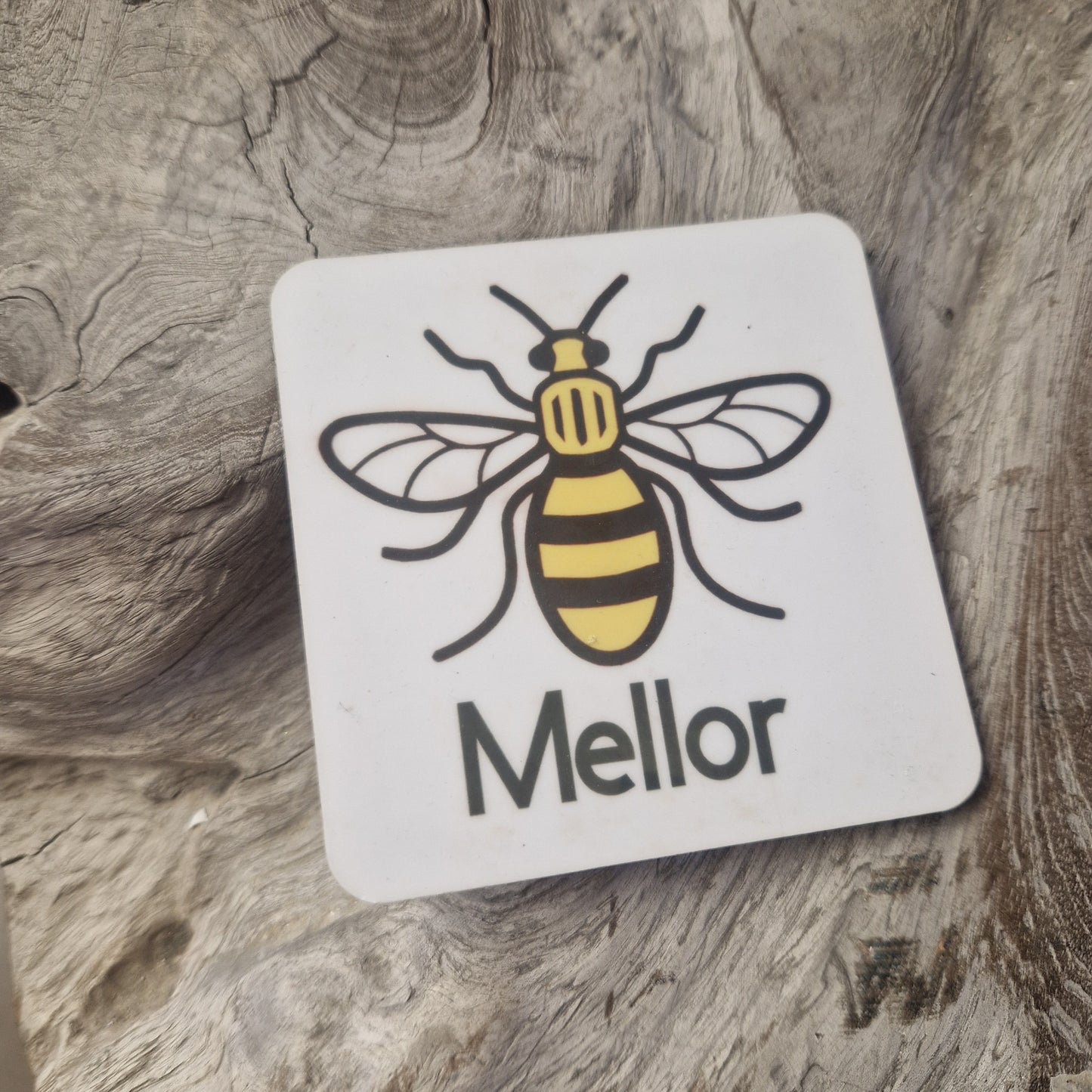 Bee Coaster with Personalisation