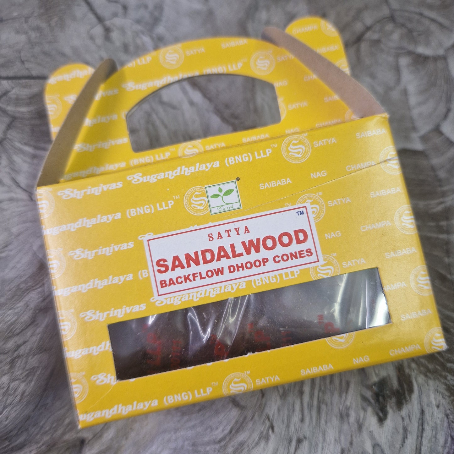 Sandalwood Satya Backflow Dhoop Cones