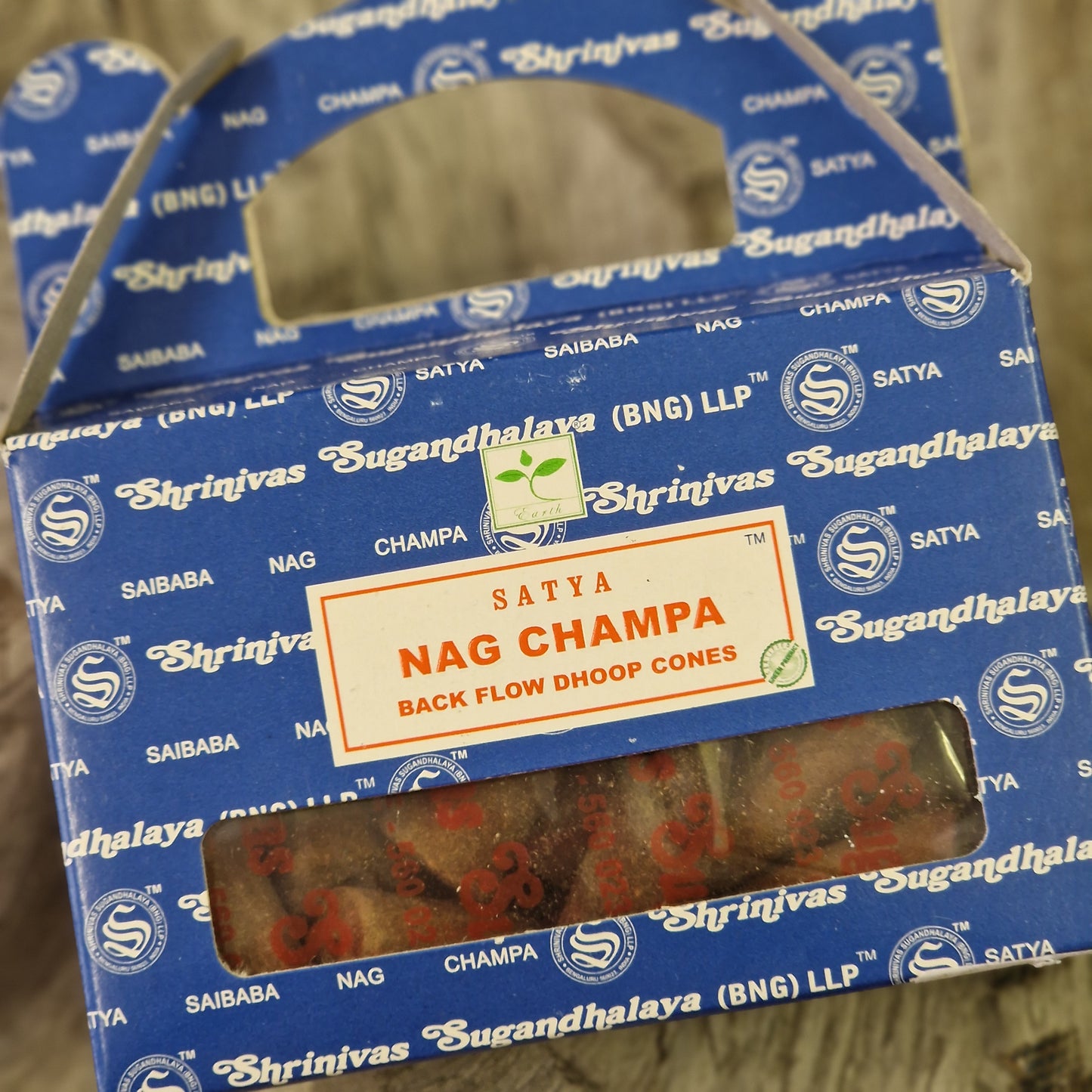 Nag Champa Satya Back Flow Dhoop Cones