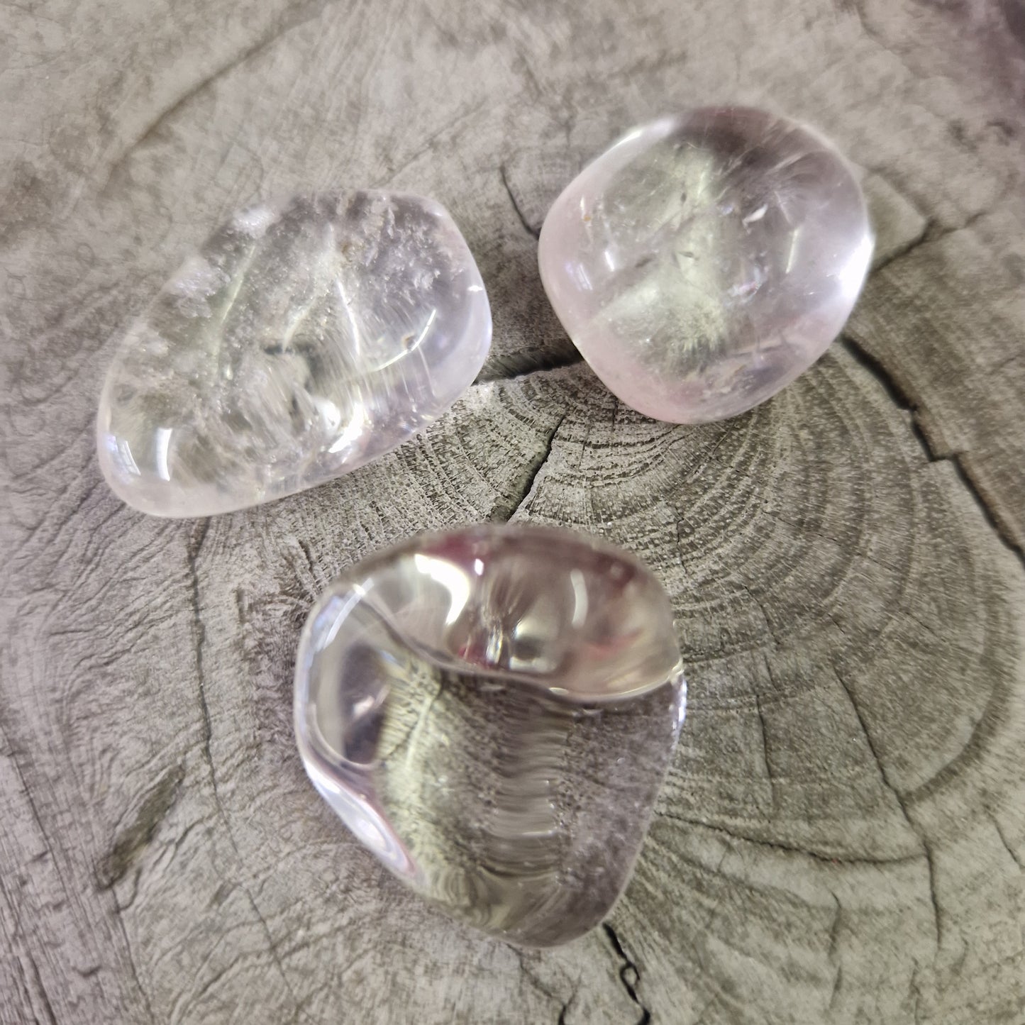 Clear Quartz Tumble Stone