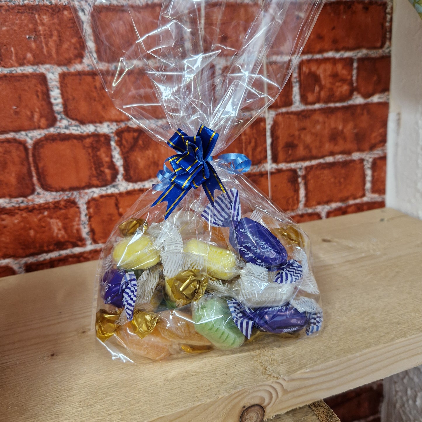 Sweet tins containing 300g of popular sweets from the Ye Olde Tuck Shop Range