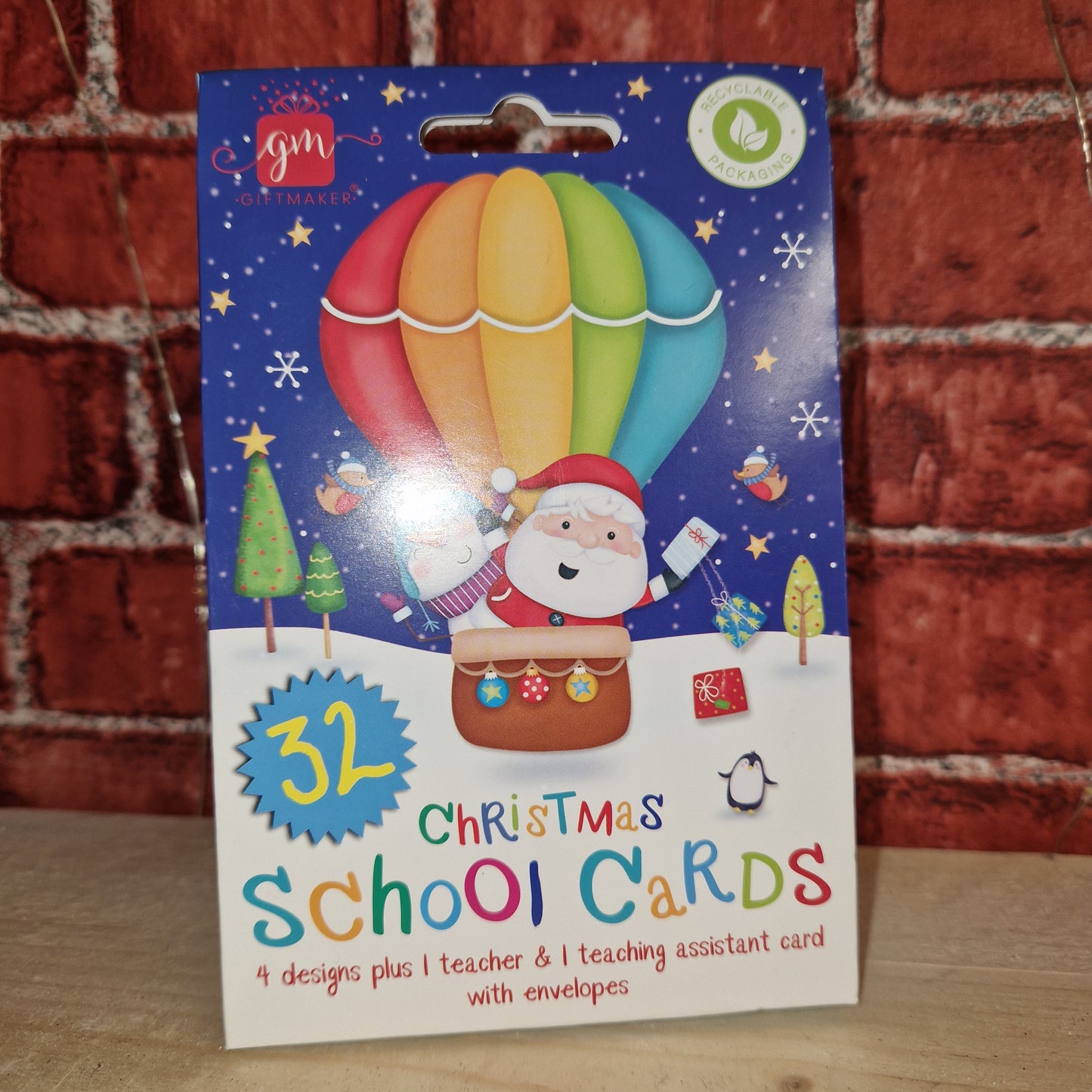 32 Christmas School Cards