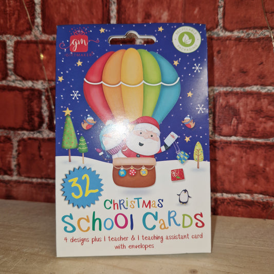 32 Christmas School Cards