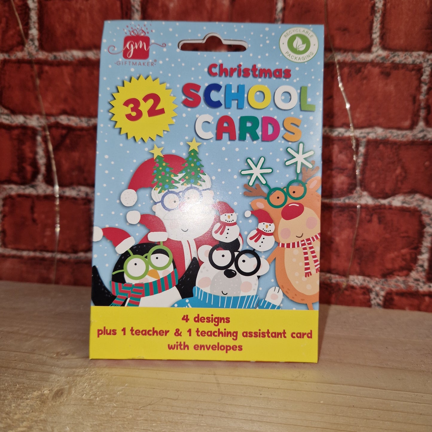 32 Christmas School Cards