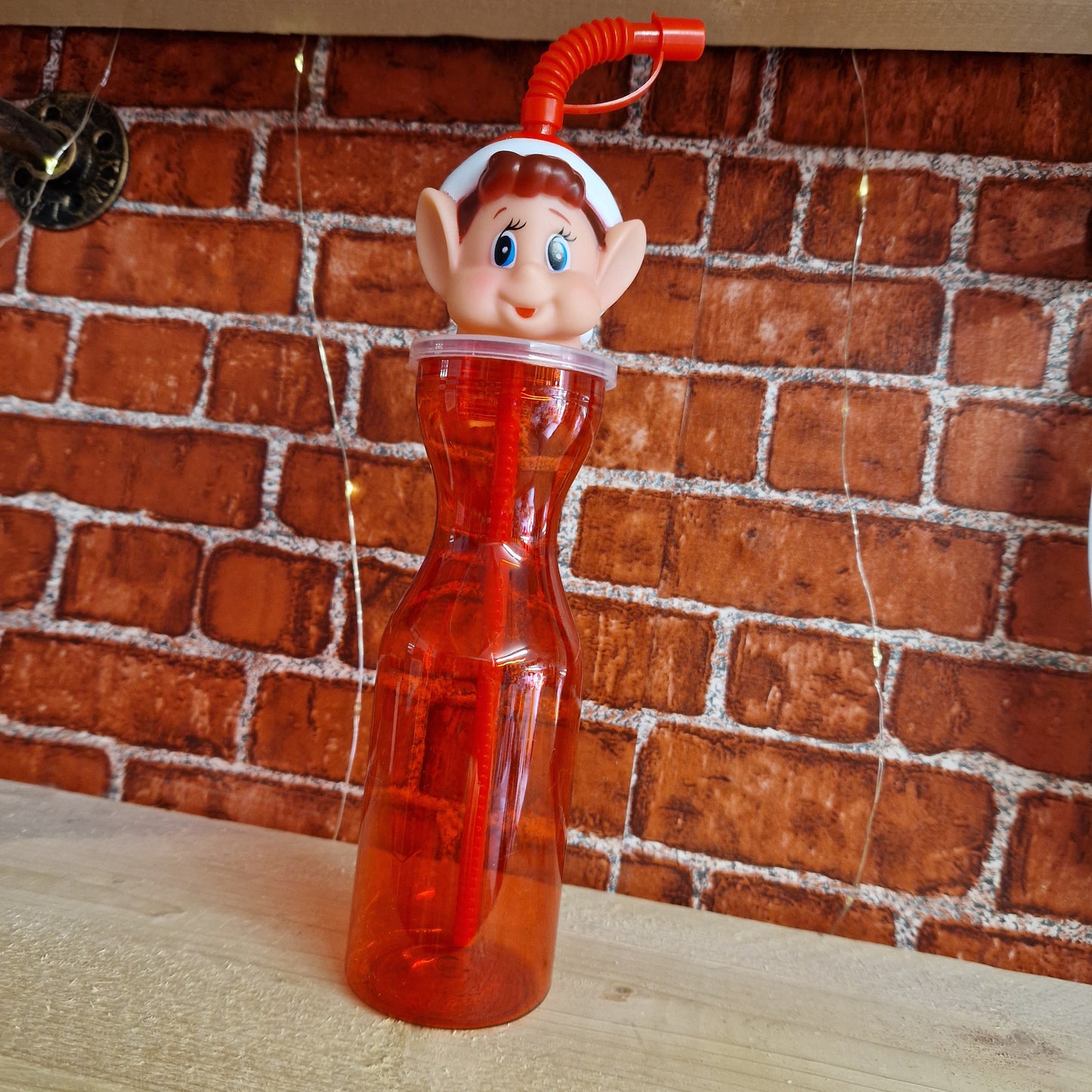 Elf on the Shelf drinks bottle