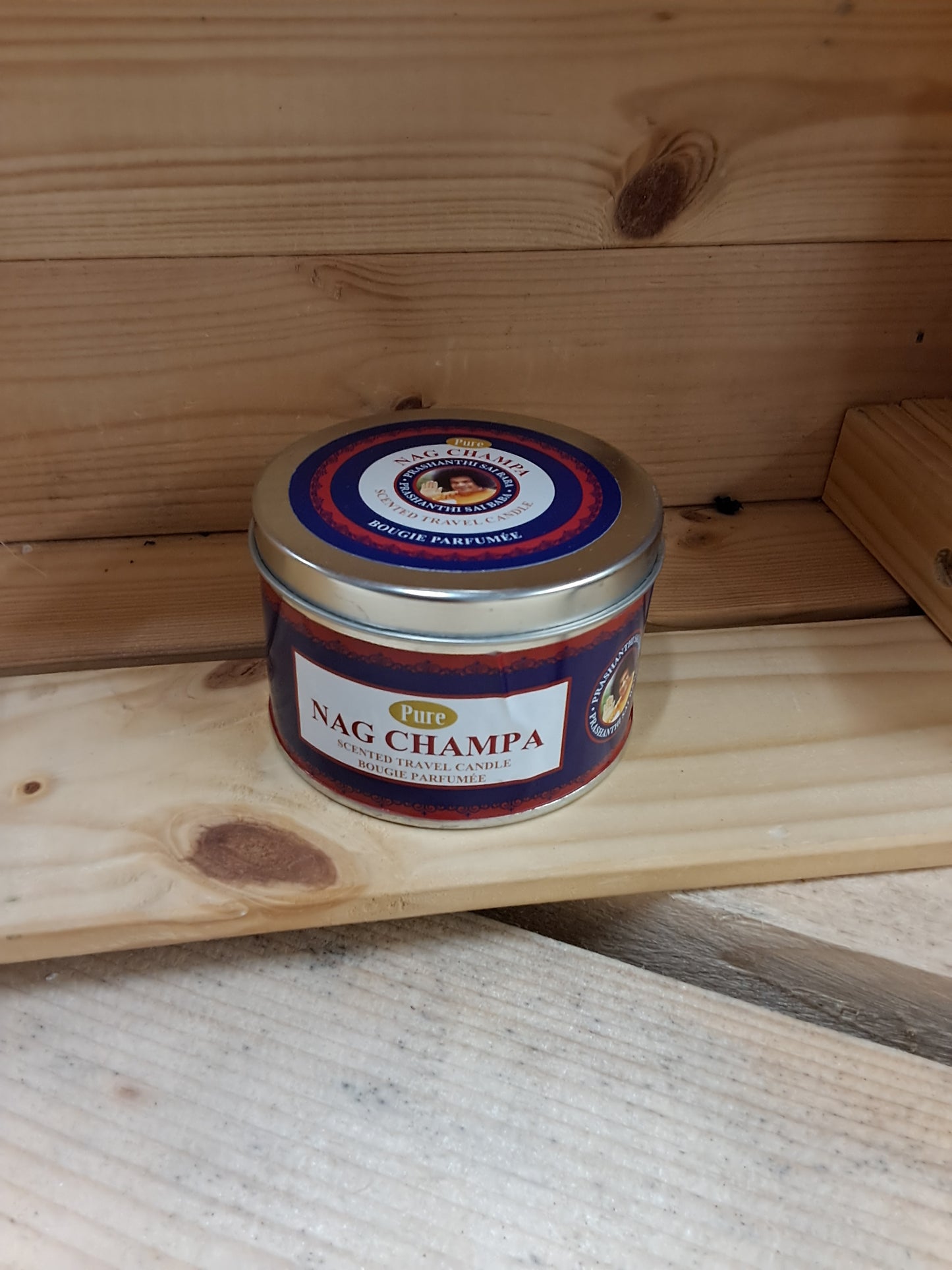 Nag champa Candle tin