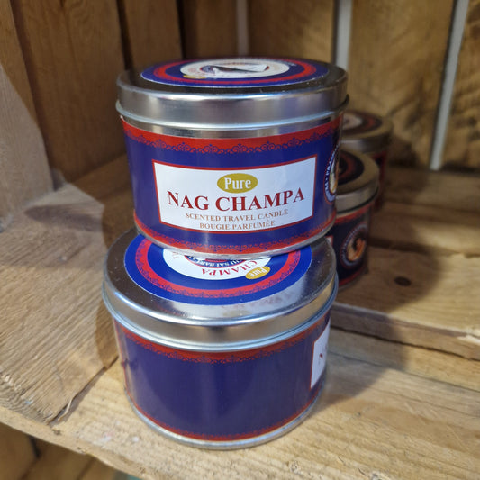 Nag champa Candle tin